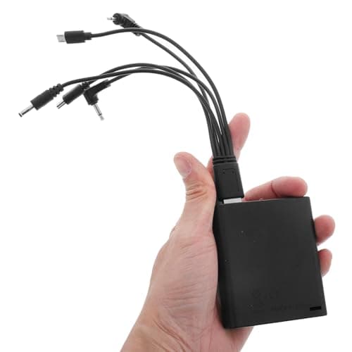 External Dc Power Supply Box for Door Locks Black Plastic — view 4