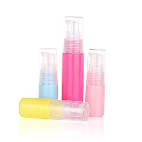 10ml Plastic Refillable Pump Dispenser Bottles 8 Pack for Travel