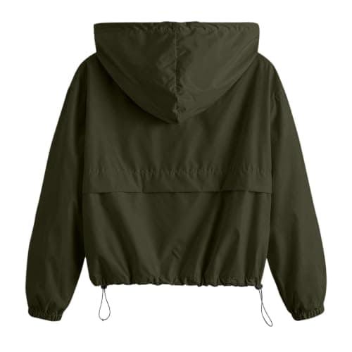 Jacket for Women UK Ladies Waterproof Coat Lightweight Windbreaker — view 6