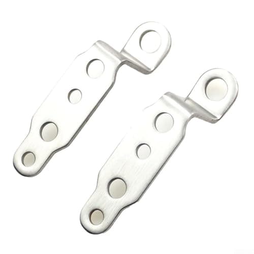 Stainless Steel Motorcycle Bracket Mount for GPS Units & Fog Lights - Long-Lasting Holder for Dirt Bike for atv Silver