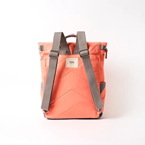 ROKA London The Canfield Medium Backpack (Sugar Coral) — view 2