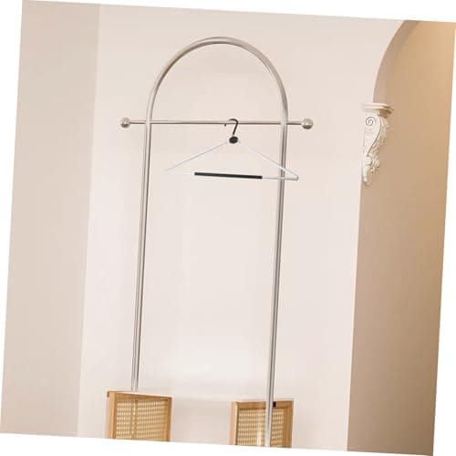 Foldable Hangers for Travel, Aluminium Wire Silver Portable Clothes Hanger — view 6