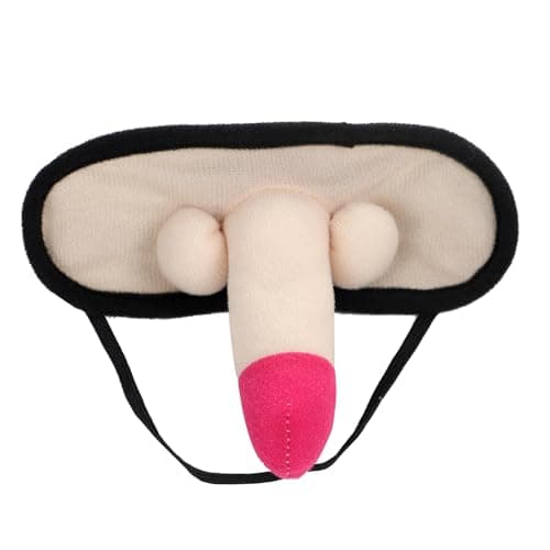 Faxianther Funny Prank 3D Blindfold Eye Mask Bachelorette Party Night Club Bar Crazy Eyemask Halloween Cosplay Honeymoon Couples Game Eyewear Props Costume Accessory Cozy Blackout Sleep Mask Eyeshade
