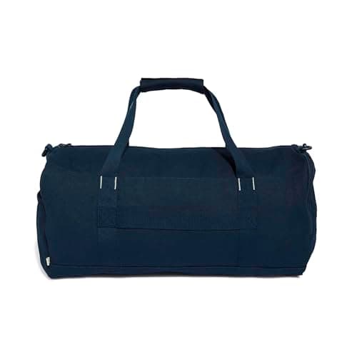 adidas Unisex Canvas Duffel Bag Duffel_Bag, Night Indigo/Ivory, One Size — view 2