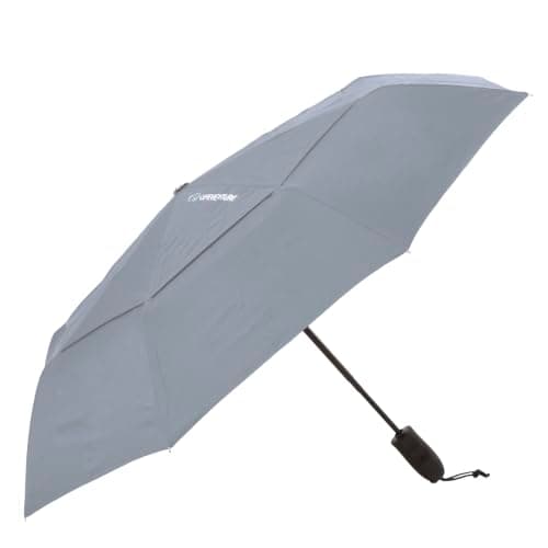 Lifeventure Medium Trek Umbrella Windproof Ripstop Canopy, Grey