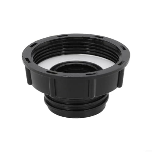 2 Piece IBC Adapter 80mm to S60x6 Threaded Connector for Water Tank — view 4