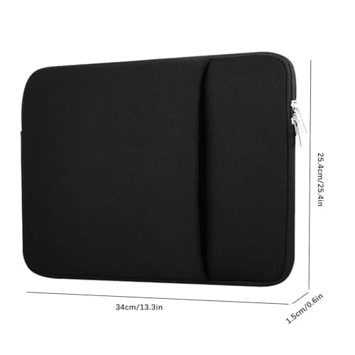 Laptop Sleeve Multifunction Laptop Bag Stainless Steel Zipper — view 5