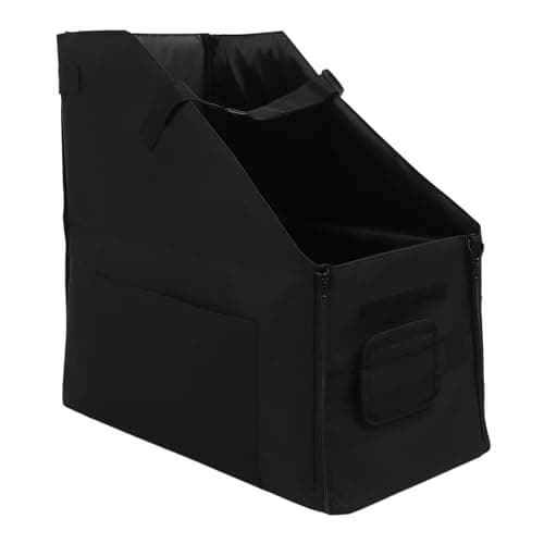 Keeper Box for Folding Bike, Foldable Cycle Storage Box, Zippered Transport Carry Case, Keep Bike Vertical for Car, Trunk, Travel — view 2