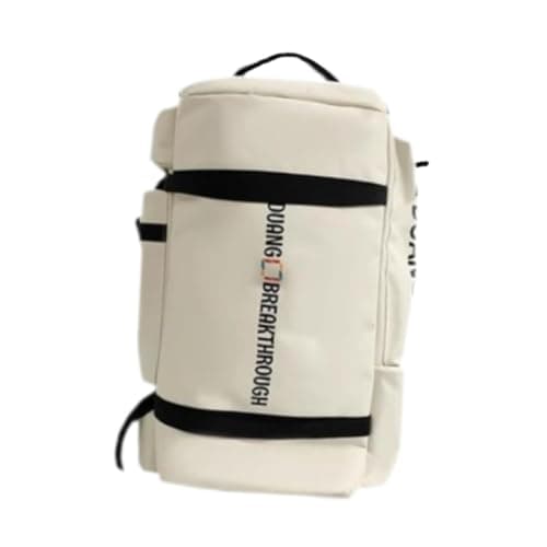 QUXVUIS Stylish and Practical Ski Boot Bag Large Capacity Comfortable Carrying Travel Outdoor Sports for All Gear Ski Backpack Boot Bag Travel Outdoor Sports, Beige, 60 x34 x27 cm — view 3