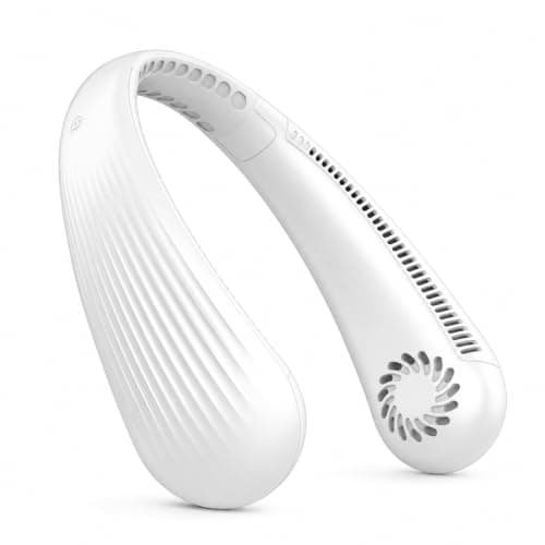 Umbrean Neck Fan Personal Cooling Fan 2000mAh White