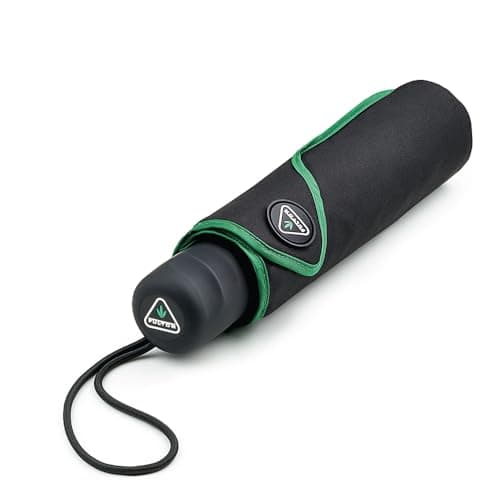Fulton Performance Hurricane Umbrella Black, Strong Wind Resistant Frame UPF30+ — view 2