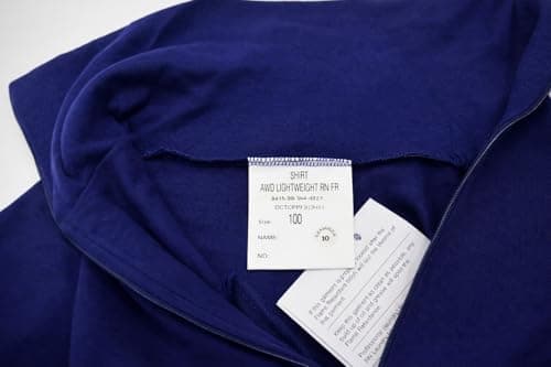 British Royal Navy Thermal Norgie Long Sleeve Top | Norwegian Army Style Military Base Layer Shirt for Cold Weather, Outdoor, Hiking and Winter Wear | Size Large — view 2