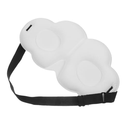 3D Contoured Sleep Eye Mask with Adjustable Double Layer