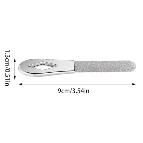 Nail File Professional Double Sided Stainless Steel Toenail Filer — view 6