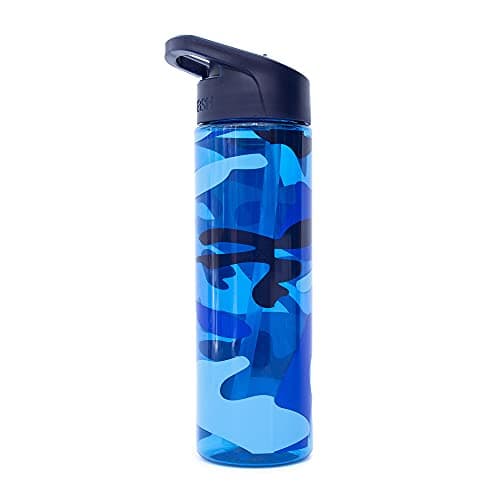Smash Water Bottle with Straw 700ml- Camo — view 2