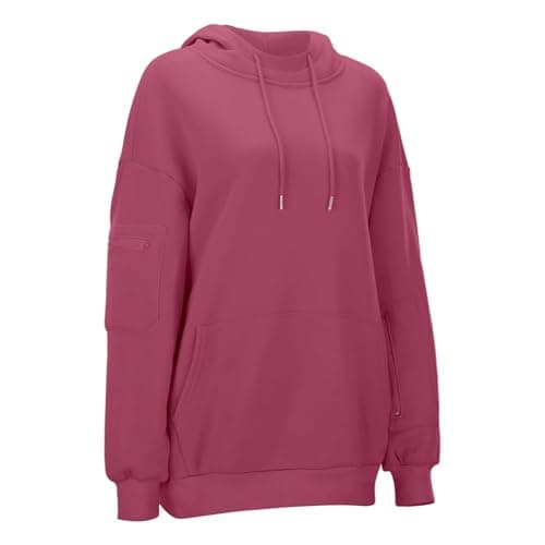 Travel Hoodie For Women Hoodies With Eye Mask Built In Ladies Oversized Hoodies Hooded Sweatshirt Pullover Tops Long Sleeve Sweatshirts Autumn Winter Thermal Fleece Tops With Pockets Trendy Outfits — view 6