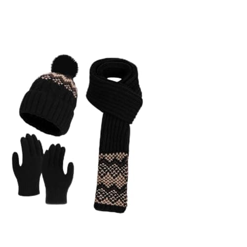 Tktouci Winter Scarf Women Thickened Cold Proof Hand Warmer Scarf