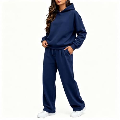 Lounge Wear Sets for Women Uk Airport Two Piece Travel Outfits — view 4
