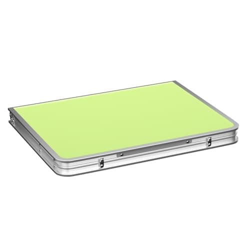 Lucn 2ft Folding Camping Table, Portable Foldable Pop-Up Picnic Tables for Outdoor Indoor Garden, Balcony Market Kitchen Work Table, 60 x 40 x 26cm Green — view 5