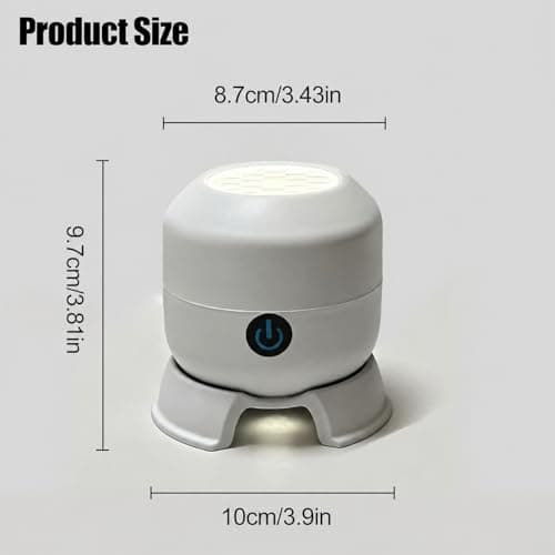 Dynamic Rotating LED Night Light Projector, Kids Ocean Projector Light — view 5