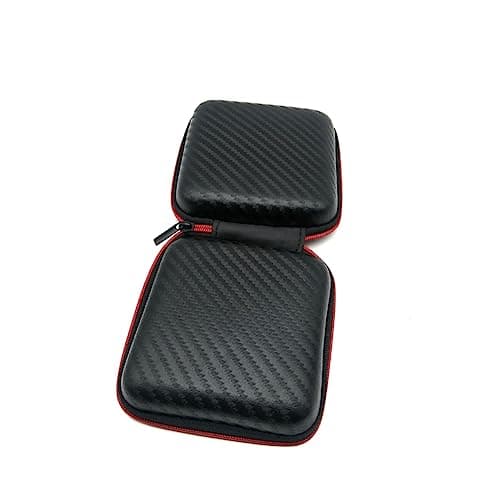 UKCOCO Eva Mini Earphone Bag Zipper Case Portable Earphone Storage Bag for Travel Beach Swimming