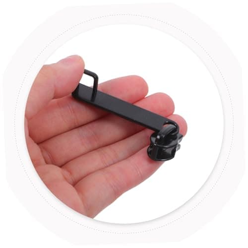 Black Zipper Slider Repair Kit 6pcs for Luggage and Bags — view 4