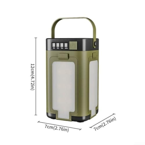 Solar Camping Lantern Foldable USB Power Bank IPX4 — view 3