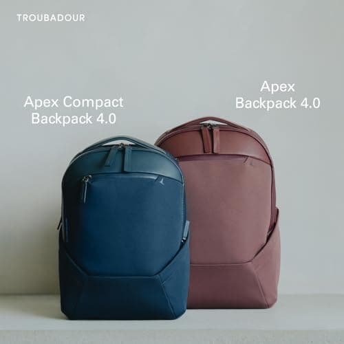 Troubadour Apex 4.0-22L Premium Laptop Backpack - Ergonomic & Water Resistant - Designed for Work and Travel - Black — view 6