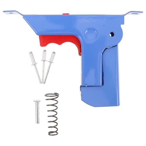 PRETYZOOM Bed Rail Quick Release Button for Hospital and Nursing Home Beds, Iron Material with Folding Hinge Assembly, Enhanced Patient Protection and Quick Emergency Response Mechanism