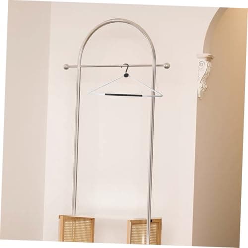 Folding Hangers Portable Travel Hangers in Silver Aluminium Wire — view 6