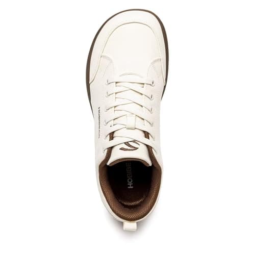 HOBIBEAR Barefoot Shoes for Men Women Wide Toe Minimalist Trainers Unisex Canvas Non-Slip Walking Shoes(Khaki,UK 13) — view 2