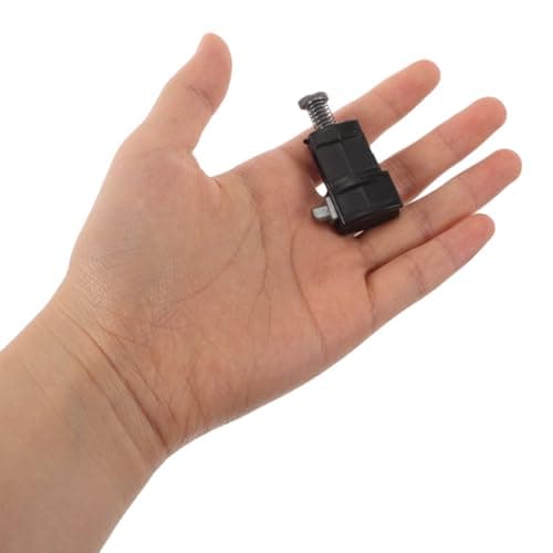 FRCOLOR Luggage Handle Replacement with Secure Mechanism for Suitcase Repair 2pcs Black PVC Telescopic Retractable Handle Parts User-Friendly Design for Family Trips — view 4