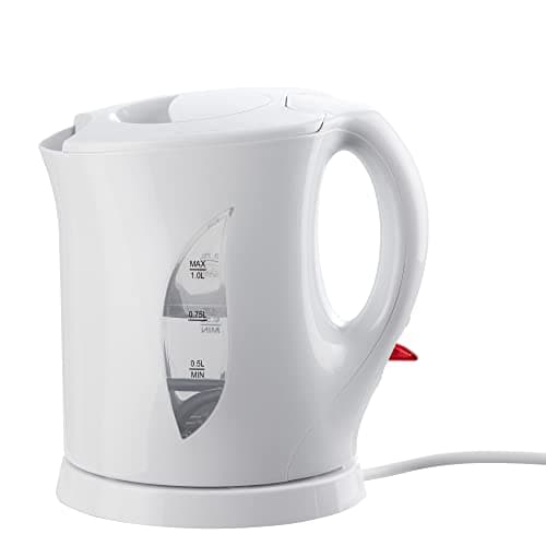 Daewoo Compact Travel Kettle – Lightweight Cordless Kettle with 1L Capacity, Water Level Indicator & Auto Shut-Off – Ideal for Camping, Caravans, Offices, or Job Sites — view 3