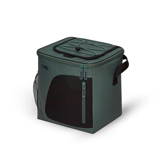 Thermos Radiance 17L Insulated Family Cool Bag Rock Cap Green – Large Picnic & Cooler Bag, Leak-Resistant Food-Safe Lining, Isotec™ Insulation Keeps Food Cold 5 Hours, Shoulder Strap & Storage Pockets — view 2