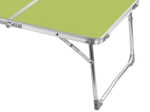 Qimu Low Folding Camping Table, Small Picnic Aluminium Table Lightweight Portable With Handle for Outdoor Garden BBQ Cooking — view 6