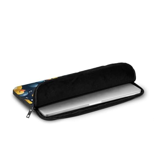 VQUVQV 13 Inch Laptop Sleeve Yellow Ducks Portable Laptop Case, Slim Lightweight Computer Sleeve Bag Briefcase Carrying Bag — view 6