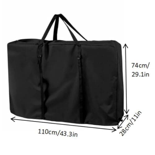 Baoblaze Folding Chair Storage Bag, Garden Cushion Bags, 210D Oxford Cloth — view 2