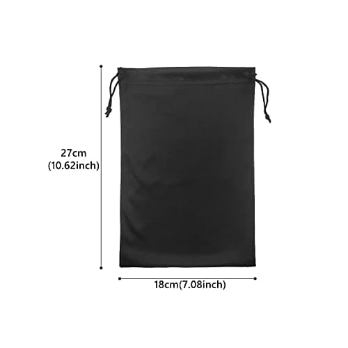 CHEERYMAGIC Goggle Bag, 2 Pcs Goggle Pouch Bag Microfiber Protection Bags Ski Goggles Bag Drawstring Sunglasses Pouch for Snow Ski Sunglasses Soft Storage Case A7HMJD — view 2