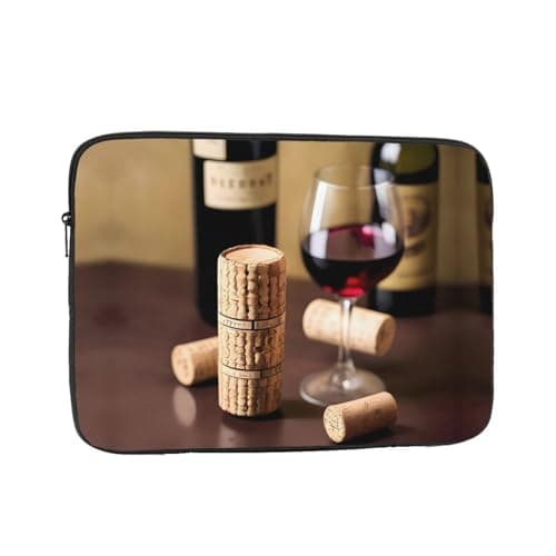 Wine Cork Laptop Case, Computer Case Laptop Gifts For Men Women For Travel Abroad