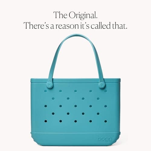BOGG BAG - Original, Extra Large Tote Bag - 19in L x 9in W x 14in H - Lightweight, Washable, Durable - All Purpose EVA, Turquoise and Caicos, Original - Large — view 4