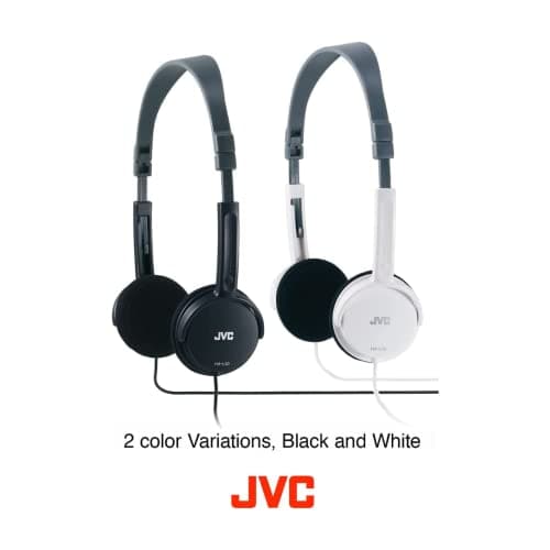 JVC Wired Lightweight Headphones - Black (Pack of 2) — view 3