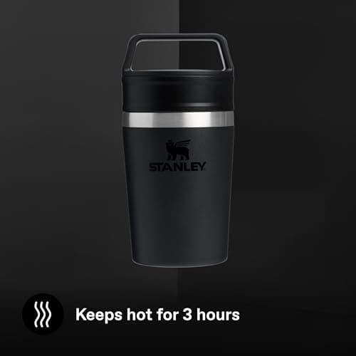 STANLEY 1913 Cafe to-Go Travel Mug 0.23L - Black — view 5