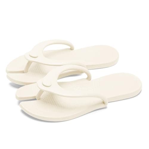 Dry Shower Shoes Travel Slippers Folding Slippers Beach Sandals for Hostel Swimming Camping Travel Folding Travel for Women, Oh!, L~XL A — view 5