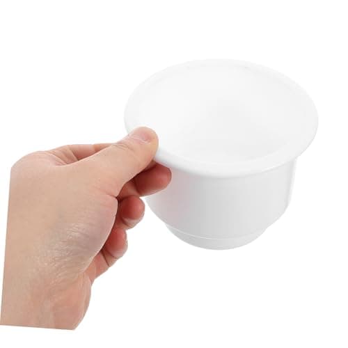 KOMBIUDA Boat Cup Holder 8 Pack Plastic White Marine Drink Holder — view 4