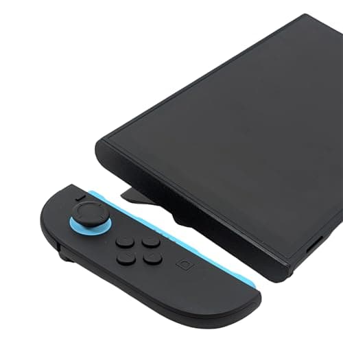 3D Cabin Magnetic Pin Protectors compatible with Nintendo Switch 2 Joy-Con Connector Port Dust Cover Caps Guard Pair Travel Accessory Black — view 3