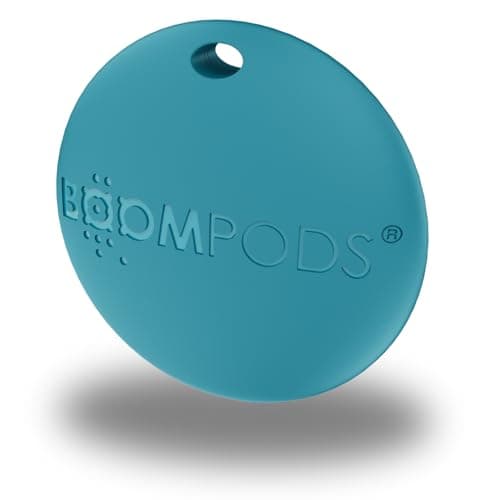 Boompods Tag Tracker Bluetooth Tracker Tag, Ocean Blue