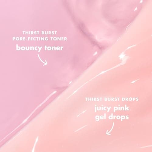 e.l.f. SKIN Thirst Burst Dew-O, Travel-Sized Skincare Set, Exfoliating Facial Toner & Hydrating Serum Drops, Gives Skin a Dewy, Bouncy Glow, Vegan & Cruelty-Free — view 4