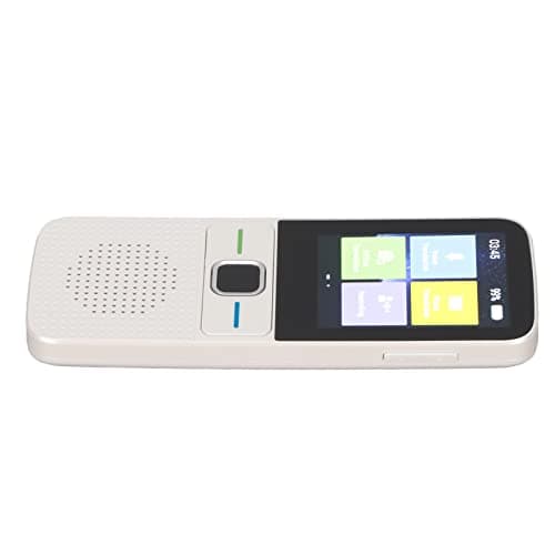 Cocoarm 2 Way Voice Translator, 138 Languages 2.4in Touchscreen (White) — view 4