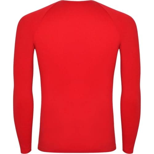 AA Sportswear Girls Long Sleeve Thermal Base Layer – Kids Compression Sports Top for School PE, Football, Running, MMA & Winter Outdoor Activities (UK, Age, 15 Years, 16 Years, Regular, Red) — view 6