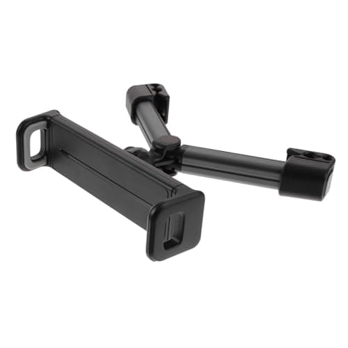 MAGICLULU Universal Car Tablet Headrest Mount with Rotatable Aluminium Alloy and Silicone Holder, Stable and Lightweight Phone Holder for Backseat Travel and Boys and Girls over 8 Years